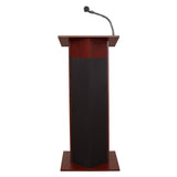 Power Plus Sound Lectern with Mic & Speaker