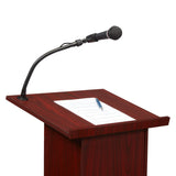 Power Plus Sound Lectern with Mic & Speaker