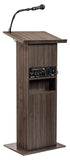 Power Plus Sound Lectern with Mic & Speaker
