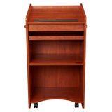 Aristocrat Lectern Shelf Wheels Keyboard Tray