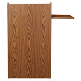 Aristocrat Lectern Shelf Wheels Keyboard Tray