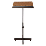 Portable Presentation Lectern Adjustable Height Stand