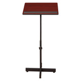 Portable Presentation Lectern Adjustable Height Stand