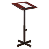 Portable Presentation Lectern Adjustable Height Stand