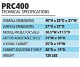 Jumbo Presentation Cart PRC400
