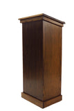 Elegant Oak Lectern with Cross by Executive Wood