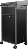Greystone Presentation Lectern Locking Storage & Wheels