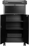 Greystone Presentation Lectern Locking Storage & Wheels