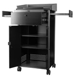 Greystone Presentation Lectern Locking Storage & Wheels