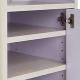 Premium Plus Presentation Cart with Locking Storage Cabinet PRC250