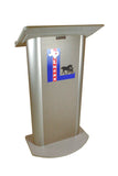 Contemporary Flat Panel Lecterns - Non-Sound - JY Sound