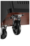 Multi-functional AV Cart Black Steel Locking Drawer Cabinet