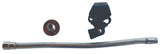 Shockproof Gooseneck Handheld Microphone Holder for your Lectern Chrome