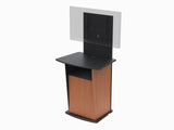 Information Display Kiosk Lectern with TV Monitor Mount