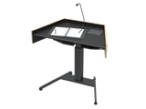 Adjustable Height Lectern ADA Silent Lift Mechanism