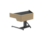 Adjustable Height Lectern ADA Silent Lift Mechanism