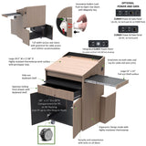 Compact Mobile Multimedia Lectern LEX230