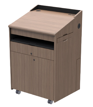 Compact Mobile Multimedia Lectern LEX230