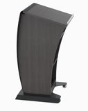 Mobile Modern Lectern with Hidden Wheels