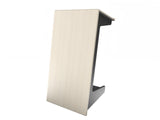 Modern Mobile Lectern with Outlet and USB Power LEX72