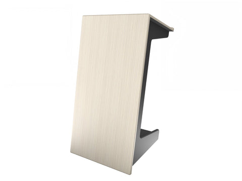 Modern Mobile Lectern with Outlet and USB Power LEX72