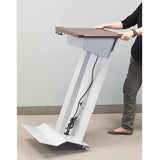 Compact Height Adjustable Lectern