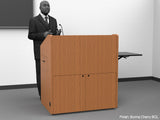 Dual Rack Multimedia Podium - AVFI PD3007