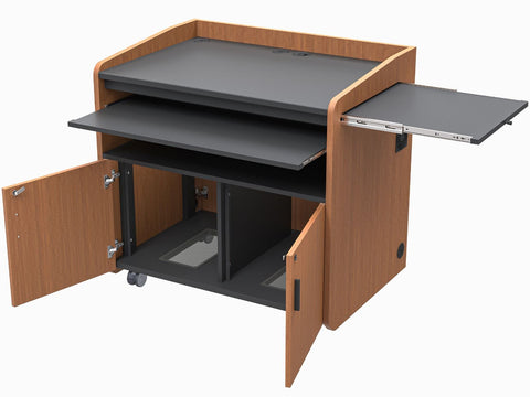 Large Surface Flat Top Multimedia Lectern PD3008