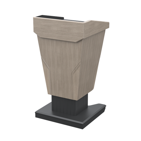 Diplomat Podium Height Adjustable with Wheels