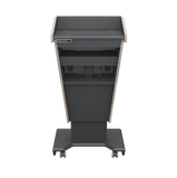 Diplomat Podium Height Adjustable with Wheels