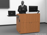 Large Surface Flat Top Multimedia Lectern PD3008