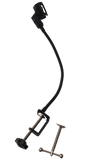 Microphone Gooseneck Mounts Handheld Mic Holder Kit for Lectern