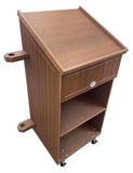 Outdoor Weather Resistant Podium w/ Lift Top Storage