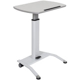 Pneumatic Height Adjustable Lectern and Tilting Table Top Stand