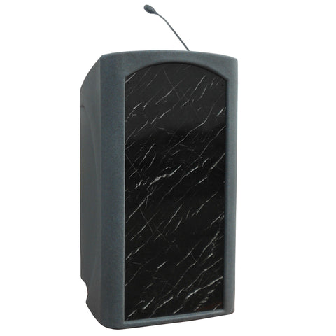 Classic Integrator Podium - Connects to Your Speaker System Gray Granite