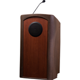 Classic Presenter Lectern - Internal/External Speaker Bronze Granite Yes: Internal Speaker No: Ext Speaker