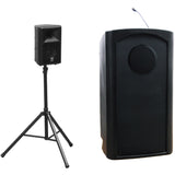Classic Presenter Lectern - Internal/External Speaker Black Yes: Internal Speaker Yes: Ext Speaker