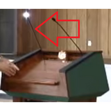 18" Gooseneck LED Light for EWP Lecterns