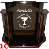 Custom Logo for JY Sound Lectern