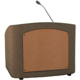 Tabletop Integrator Lectern - Connects to your Speakers Beige Granite No
