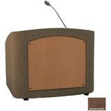 Tabletop Integrator Lectern - Connects to your Speakers Bronze Granite No