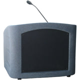 Tabletop Integrator Lectern - Connects to your Speakers Gray Granite No
