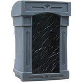 Regal Valet Podium - with Parking Barrier & Ticket Holder Gray Granite No (Stock Selection Below)