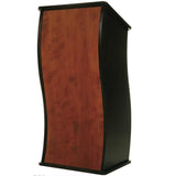 Wave Lectern - Claridge Products 344 No Claridge Cherry Laminate