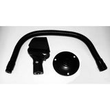 Shockproof Gooseneck Handheld Microphone Holder for your Lectern Black