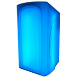 Glowing Majestic Valet Lectern - Clear with Programmable LED Colors
