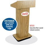 Executive Column Lectern - JY Sound W505