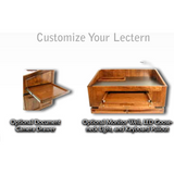 The Ambassador Multimedia Lectern in Cherry - by Executive Wood