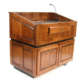 The Ambassador Multimedia Lectern in Cherry - by Executive Wood Cherry