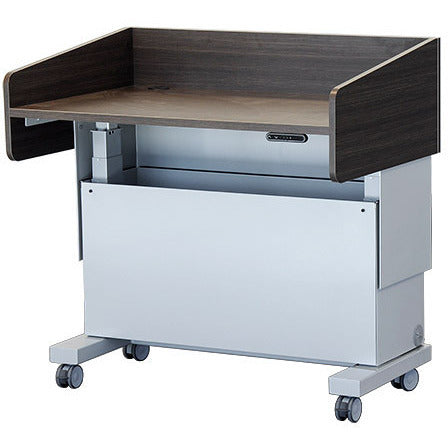 Electric Lift Podium Adjustable Height Lectern - AVFI PDYZ38